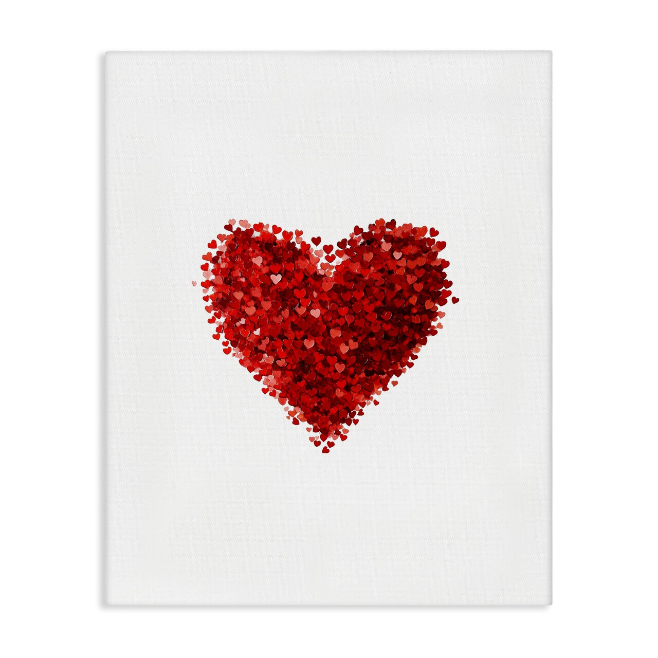 Stupell Industries Cluster of Hearts Shape Canvas, design by Christine Simpson Art